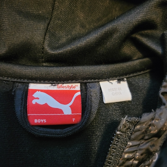 Puma boys size 7 jacket - Picture 3 of 3